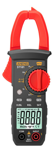 Multímetro Tipo Pinza Aneng St181, 4000 Cuentas Ac, 400 A