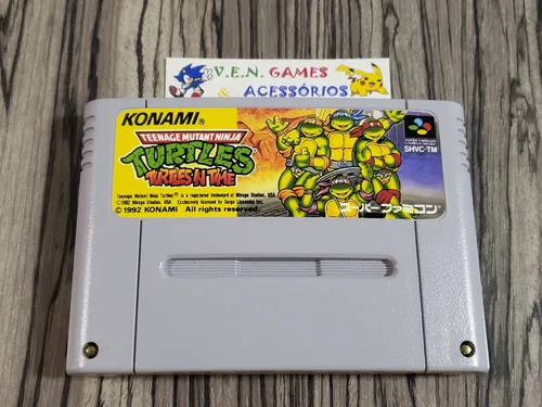 comprar Teenage Mutant Ninja Turtle In Time Repro P\u002F Super Famicom!