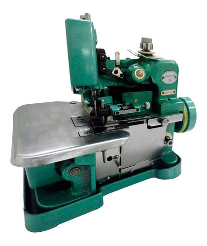 Máquina de costura overlock Westpress GN1-6D portátil verde 110V