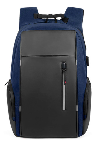 Mochila Antirrobo Urbana Impermeable Con Usb Laptop 15,6