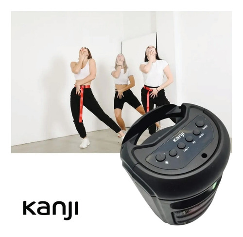 Parlante Kanji Freedom 80w Portátil Con Bluetooth