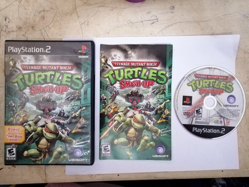 Teenage Mutant Ninja Turtles Smash Up Ps2 (Reacondicionado)