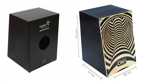 Cajon Elétrico Ole 109 Com Captador