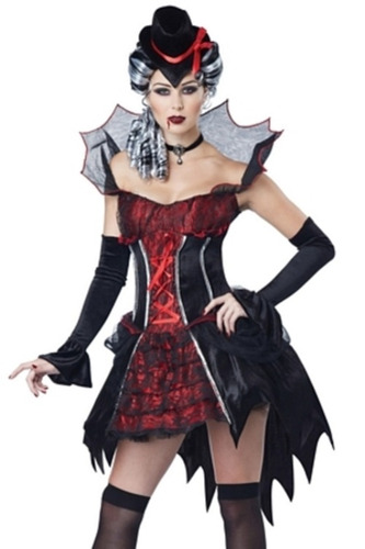 Disfraz De Vampira Sexy Para Mujer Talla: Xs Halloween