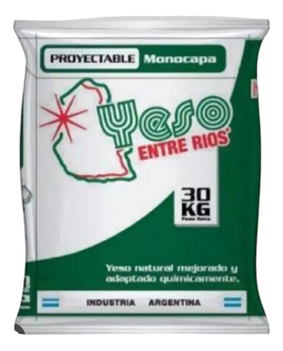 Yeso Entre Ríos Proyectable X 30 Kg