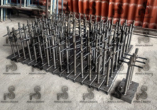 Tornillo Nivelador Para Andamio Cabezal Para Viga 4 Pulgadas