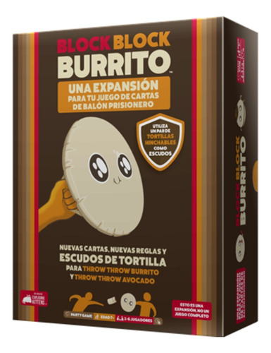 Block Block Burrito Expansion Juego De Mesa En Español