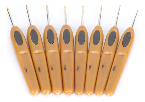 Kit De 8 Ganchos Para Coser Y Ganchillo, Hilo Ergonómico