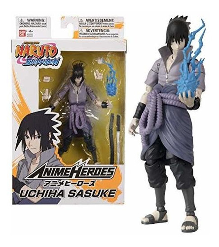 Bandai 36902 Anime Heroes-naruto 15cm Uchiha Sasuke-figuras