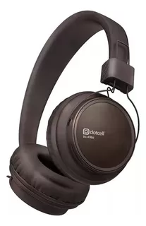 Headphone Bluetooth Sem Fio Com Bateria De Longa Duração Cor Marrom