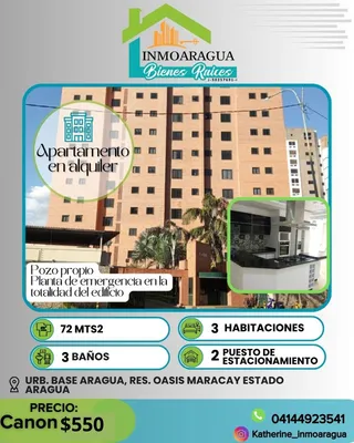 Apartamento en alquiler