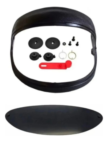 Combo Comp Capacete San Marino Pala/reparo/viseira Fumê