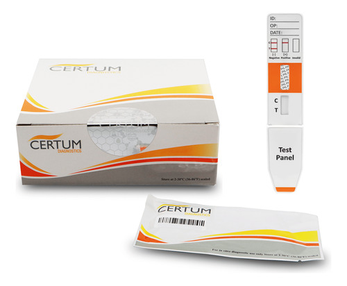 Prueba De Fentanilo Certum - Kit Con 25