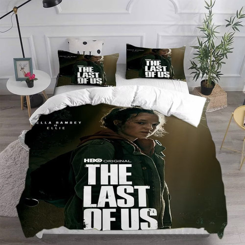 The Last Of Us Ellie Juegos De Cama De 3 Piezas Tamaño Doble