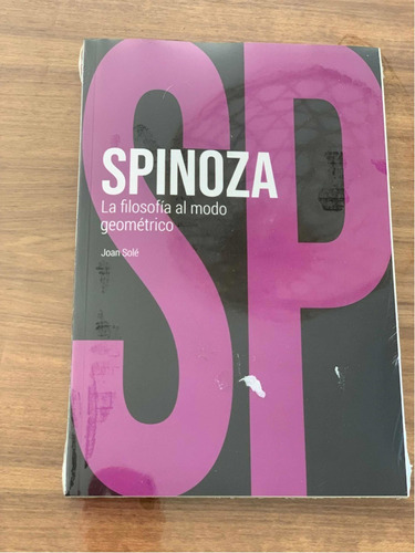Spinoza La Filosofía Al Modo Geométrico - Nuevo