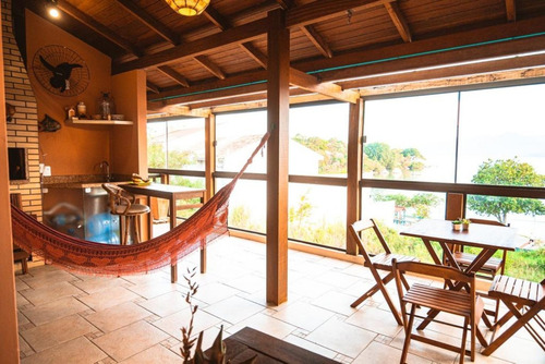 Casa Para Venda Com Vista Para O Mar! São 330 M² Com 5 Dorm, 2 Suítes, Escritório E 4 Vagas! Bairro Bom Abrigo, Florianópolis, Sc. - Ca00058 - 68296385