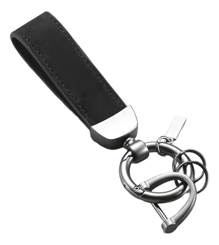 2 Auto Llaveros Llavero Clip Resistente Al Desgaste Negro