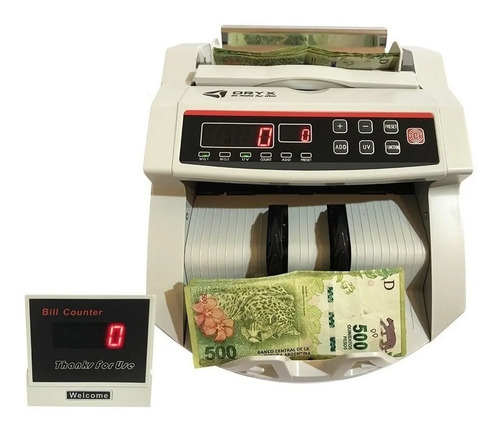 Contadora De Billetes Máquina Contar + Lapiz Detector Falsos