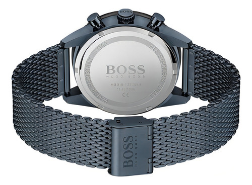 Relógio masculino Hugo Boss de aço inoxidável 1513887 Pilot Chrono