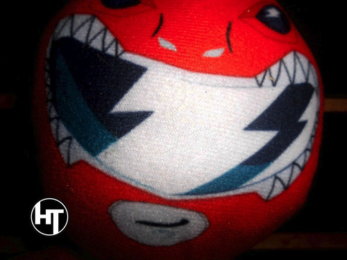 Imagen 2 de 9 de Mighty Morphin Power Ranger, Red Ranger, Peluche, 8 Pulgadas