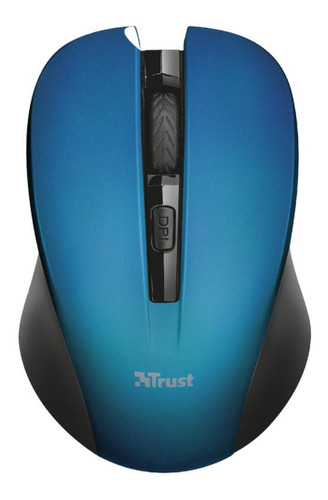 Mouse Pc Trust Mydo Teclas Silenciosas Inalámbrico Azul