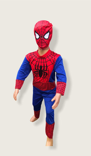 Disfraz Hombre Araña Niño Hermoso Spiderman Superheroes