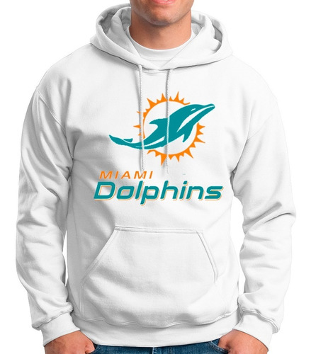 Sudadera Nfl Delfines Miami Dolphins Xxl