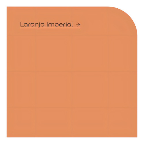 La pintura coral produce mucho color naranja imperial, 16 litros