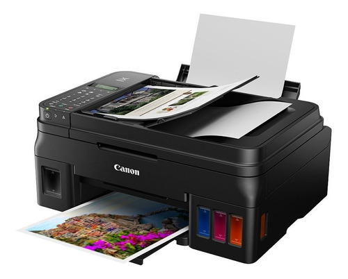 Impresora A Color Multifunción Canon Pixma G4110 Con Wifi 