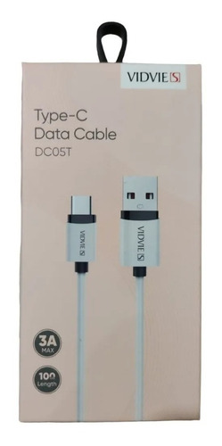 Cable Usb-c 1 Metro Carga Rápida Transferencia Datos Celular