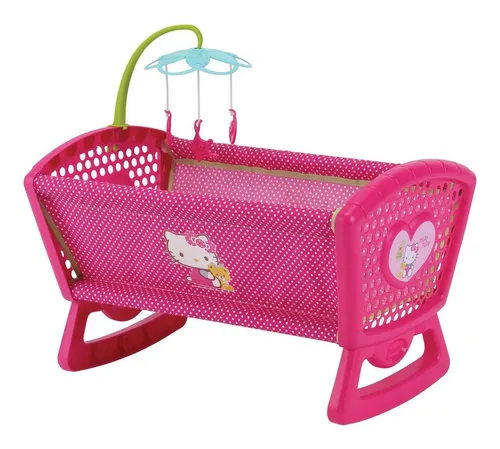 Carriolita Cuna Portabebe Para Mu ecas Hello Kitty Prinsel M