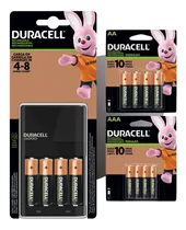Comprar Cargador Duracell Cef1+8 Pilas Aa Recargables 2500mah +4 Aaa