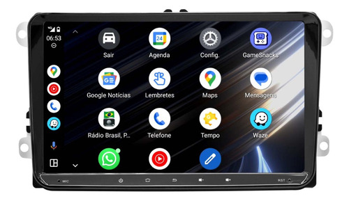 Central Multimedia Jetta Tiguan Amarok Android 2gb 32gb 9p