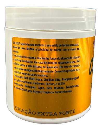 Gel Cola Cabelos Fixos Qualidade E Fixação