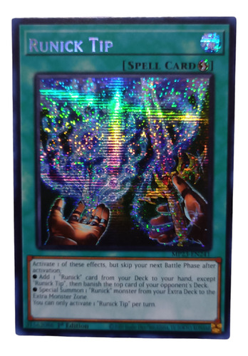 Yu-gi-oh Runick Tip Tin Mp2023