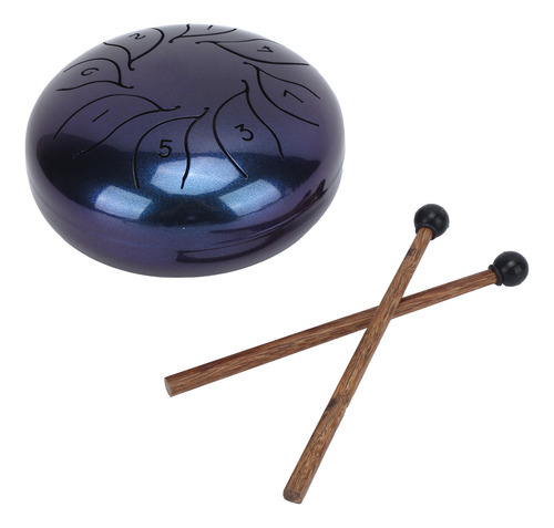 Tongue Drum Metal Pan Tank Handpan De 5.5 Pulgadas De Percus