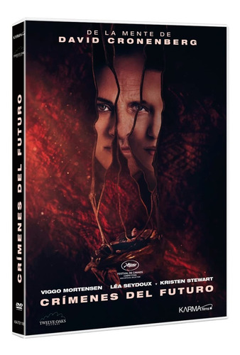 Dvd Crimes Of The Future / Crimenes Del Futuro / Cronenberg