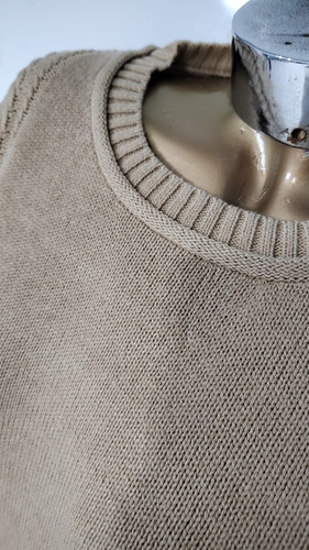 Maxi Sweater Vestido Mujer Invierno Manga Larga Tejido