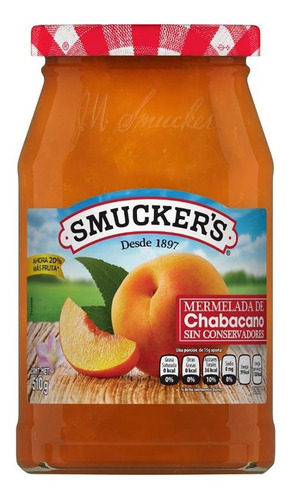 Mermelada Smuckers Chabacano Regular 510g