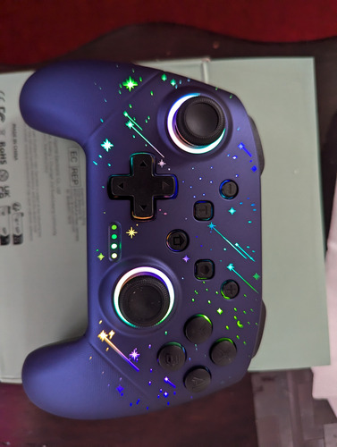 Control Pro Para Nintendo Switch Oled Lite Rgb Programable (Usado)