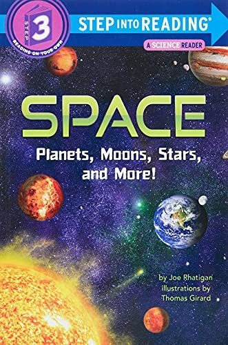 Book : Space Planets, Moons, Stars, And More (step Into...