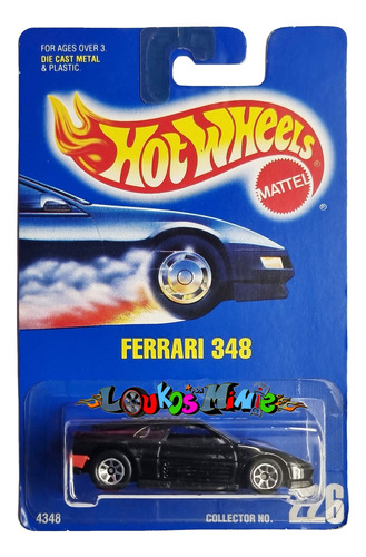 Hot Wheels Ferrari 348 1996 Collector #226 Lacrado