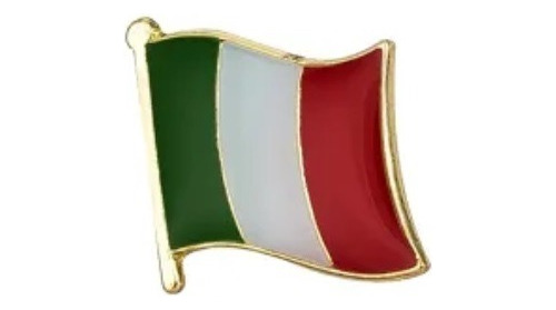 Pin Broche Prendedor Metálico Bandera Italia
