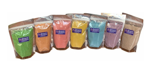 Arena Sensorial 3 Colores 1.2 Kg Estimulación Didáctica