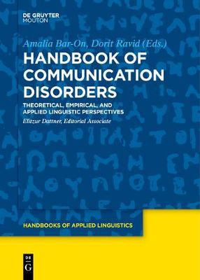Libro Handbook Of Communication Disorders : Theoretical, ...