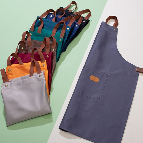 Para Delantal Chef Work Para Mujer Y Hombre, Uniforme De