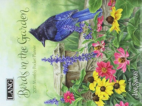 Birds In The Garden 2017 Monthly Pocket Planner