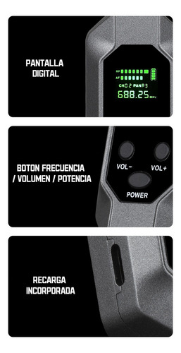Tuomo Transmisor Y Receptor Inalámbrico Xlr Sistema Micrófono Inalámbrico Uhf 30m 8horas,adaptador De Micrófono Inalámbrico Para Micrófonos Dinámicos,mezcladores,sistema De Pa,guitarra