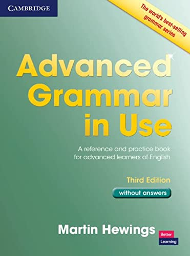 Libro Advanced Grammar In Use Book Without Answers 3rd Editi
