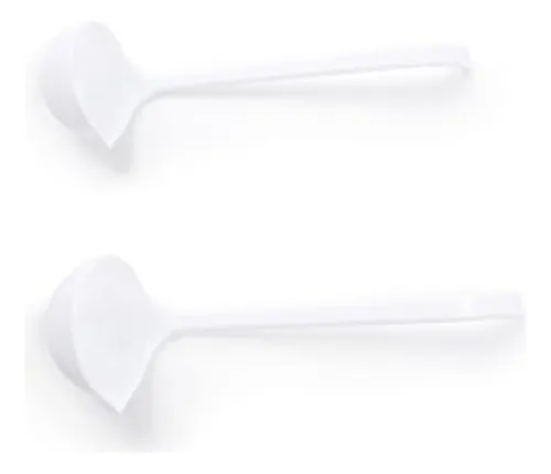 Juego De Mini Cucharones Fox Run, Plastico, 2 Piezas, Blanc